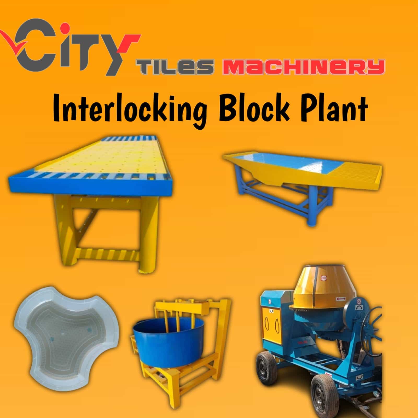 Interlocking Block Making Machine